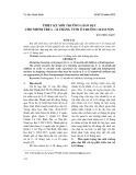Thiết kế môi trường giáo dục cho nhóm trẻ 6 - 12 tháng tuổi ở trường mầm non - Đỗ Chiêu Hạnh