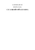 Bài tập điều kiện môn Bản đồ giáo khoa: Các loại bản đồ