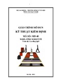 Giáo trình Kỹ thuật kiểm định Mô đun Công nghệ ô tô [Chuẩn nhất]
