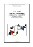 Giáo trình Môn học: Nhiệt kỹ thuật - Nghề: Công nghệ ô tô