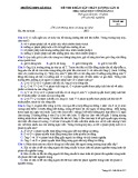 Đề thi KSCL môn GDCD 12 năm 2018-2019 lần 2 - THPT Lê Xoay - Mã đề 357