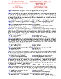 Đề thi KSCL môn GDCD lớp 12 năm 2018-2019 lần 3 - THPT Nguyễn Viết Xuân - Mã đề 101