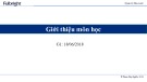Bài giảng Quản trị nhà nước: Giới thiệu môn học Quản trị Nhà nước