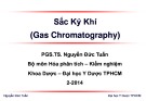 Bài giảng Sắc ký khí Nguyễn Đức Tuấn - PGS.TS
