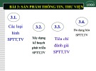 Sản phẩm thông tin thư viện: Bài giảng Sản phẩm và dịch vụ thông tin thư viện, Chương 3