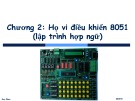 Bài giảng Vi xử lý - Vi điều khiển: Chương 2.3 | ThS. Phan Đình Duy
