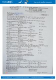 Đáp án đề thi THPT Quốc gia môn Hóa học năm 2019 chuẩn nhất