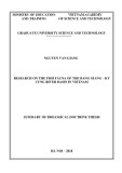 Summary of biological doctrine thesis: Research on the fish fauna of the Bang Giang - Ky Cung river basin in Vietnam