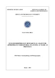 PhD Theme geomorphology and paleogeography: Eco-geomorphology research for appropriate terrestrial planning at Nghe An province