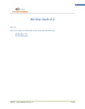 Bài thực hành Lập trình Java 4 - Bài 6: Hướng dẫn chi tiết