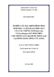 Luận án: Nghiên cứu đặc điểm, đánh giá hiệu quả nấm Beauveria, Paecilomyces trên côn trùng gây hại tại Đồng bằng Sông Cửu Long