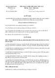 Quyết định số 16/2019/QĐ-UBND tỉnh Gia Lai