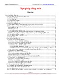 Tóm tắt ngữ pháp tiếng Anh (English grammar review)