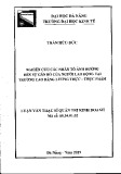 Luận văn Thạc sĩ Quản trị kinh doanh: Nghiên cứu nhân tố ảnh hưởng sự gắn bó của người lao động tại Trường Cao đẳng Lương thực Thực phẩm