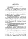 Lý thuyết thống kê - Chương 8: Chỉ số thống kê