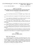 Thông tư liên tịch Số 55/2015/TTLT-BTC-BKHCN