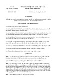 Quyết định 42/2019/QĐ-­QLD