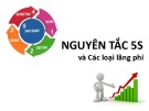 Bài giảng Nguyên tắc 5S và các loại lãng phí