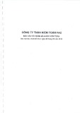 Báo cáo tài chính đã kiểm toán năm 2018: Công ty TNHH Kiểm toán FAC