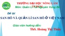 San hô và quản lý san hô ở Việt Nam: Bài thuyết trình môn Quản lý tài nguyên vùng bờ