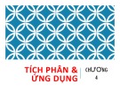 Bài giảng Toán tài chính: Tích phân và ứng dụng (Chương 4)
