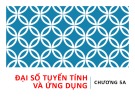 Bài giảng Toán tài chính: Đại số tuyến tính và ứng dụng (Chương 5a)
