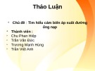 Tìm hiểu về cảm biến áp suất đường ống nạp: Bài thuyết trình chi tiết