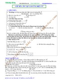 Bài giảng Vật lý 11 Chương 5: Chuyên đề Chủ đề 4