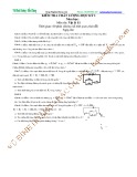 Chuyên đề Vật lý 11: Đề thi học kỳ I (Đề số 5)