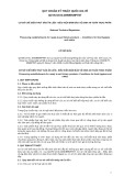 Quy chuẩn kỹ thuật Quốc gia QCVN 02-03:2009/BNNPTNT