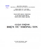 Giáo trình Điện tử thông tin Phần 2: CĐ Kỹ Thuật Cao Thắng (Đầy đủ, Chi tiết)