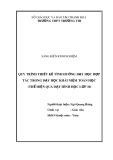SKKN: Vận dụng phương pháp dạy học hợp tác trong dạy học khái niệm Toán học (Thể hiện qua dạy học Hình học lớp 10)