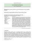 The determinants of customer’s intention to use international payment services by applying blockchain