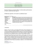 Hiệu quả kỹ thuật doanh nghiệp vừa và nhỏ Việt Nam: Tiếp cận Stochastic Meta Frontier về quyền sở hữu và khoảng cách công nghệ