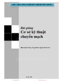 Bài giảng cơ sở kỹ thuật chuyển mạch [mới nhất]