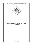 Giáo trình Mô hình hoá sản phẩm cơ khí chuẩn nhất - CĐ Nghề Công Nghiệp Hà Nội