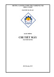 Giáo trình Chi tiết máy: Cẩm nang từ CĐ Nghề Công Nghiệp Hà Nội (A-Z)