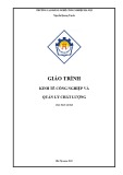 Giáo trình Kinh tế công nghiệp và quản lý chất lượng - CĐ Nghề Công Nghiệp Hà Nội [Mới nhất]