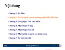 Bài giảng Điện tử số - Chương 2: Đại số Boole và các phương pháp biểu diễn hàm