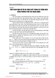 Tính toán phân bố công suất tối ưu trong hệ thống điện: Vận hành hệ thống điện - Phương pháp quy hoạch động (Chương 3)