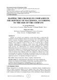 Mapping the changes in companies in the republic of Macedonia, according to the size of the company