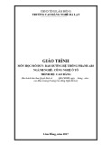 Giáo trình Bảo dưỡng hệ thống phanh ABS Nghề Công nghệ ôtô (Cao đẳng) - CĐ Nghề Đà Lạt chuẩn nhất