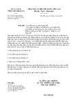 Công văn số 3376/TCHQ-KĐHQ