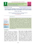 Varietal screening of mungbean genotypes against whitefly (Bemisia tabaci Genn.), Mungbean Yellow Mosaic Virus (MYMV) and Cercospora Leaf Spot