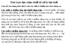Bài giảng Công nghệ xử lý khí thải: Tính toán, lựa chọn thiết bị xử lý bụi thải chuẩn nhất - Nguyễn Văn Hiển