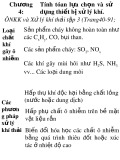 Bài giảng Công nghệ xử lý khí thải Chương 4 Nguyễn Văn Hiển
