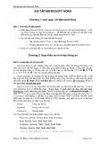 Bài tập thực hành Microsoft Word: Hướng dẫn chi tiết từ A-Z
