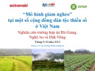 Mô hình giảm nghèo cho cộng đồng dân tộc thiểu số ở Việt Nam: Nghiên cứu tại Hà Giang, Nghệ An và Đăk Nông