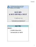 Bài giảng Bản đồ và bản đồ địa chất - Chương 1: Bản đồ