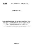 Tiêu chuẩn Quốc gia TCVN 11937:2017